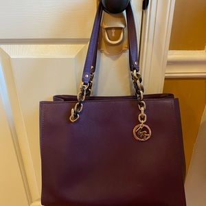 Michael Kors purple purse